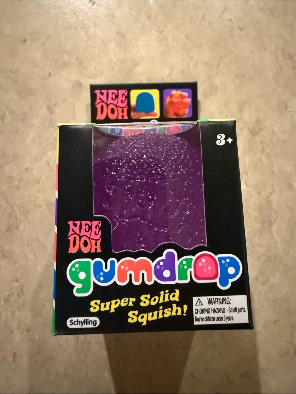 Needoh Gum Drop - Purple NEW